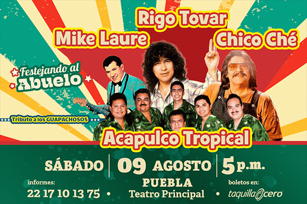 img_Tributo a los Guapachosos. Rigo Tovar, Mike Laure, Chico Ché,...